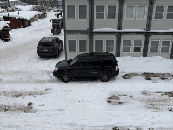 2012 Honda Pilot II Рестайлинг, чёрный - вид 17