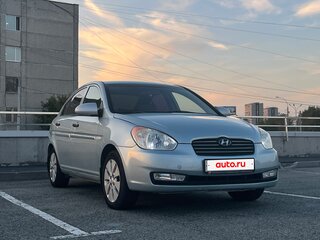 2006 Hyundai Verna II, голубой, 469000 рублей, вид 3