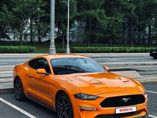 2019 Ford Mustang VI Рестайлинг, оранжевый, 2500000 рублей, вид 2