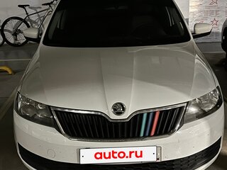 2018 Skoda Rapid I Рестайлинг, белый, 1240000 рублей, вид 2