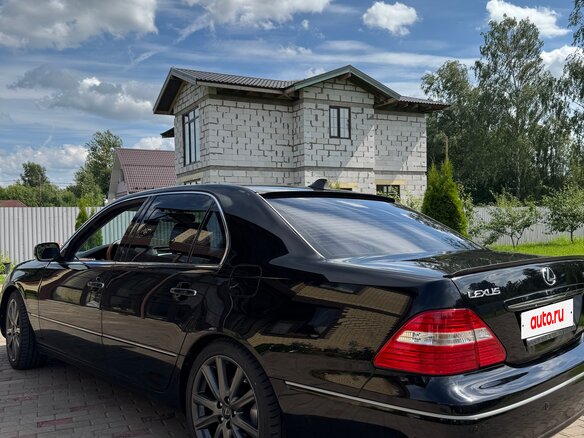 2005 Lexus LS 430 III Рестайлинг, чёрный, 1650000 рублей - вид 7