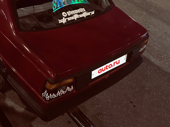 1989 Volkswagen Jetta II, красный, 195000 рублей - вид 16