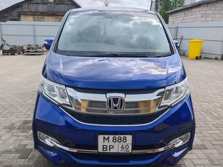 2016 Honda Stepwgn Spada V, синий, 1495000 рублей, вид 2