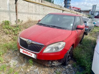 2011 Skoda Fabia II Рестайлинг, красный, 428000 рублей, вид 2