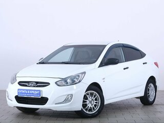 2014 Hyundai Solaris I, белый, 829000 рублей, вид 3