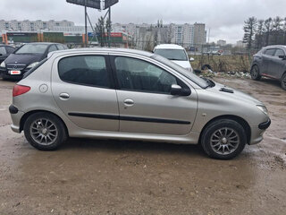 2005 Peugeot 206, серый, 370000 рублей, вид 3