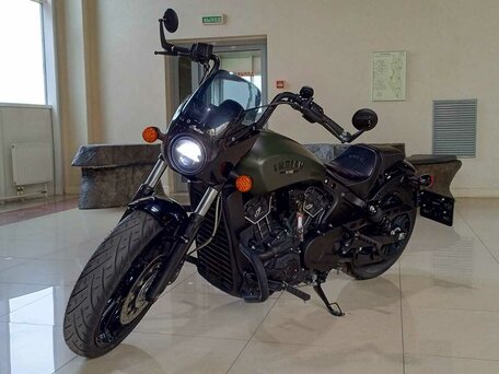 2022 Indian Scout, зелёный, 1040000 рублей, вид 1