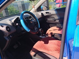 2013 Chevrolet Aveo II, синий, 550000 рублей, вид 3