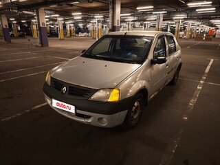 2006 Renault Logan I, серый, 99999 рублей, вид 1