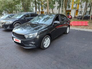 2018 Lada (ВАЗ) Vesta I, чёрный, 850000 рублей, вид 1