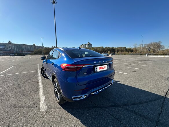 2021 Haval F7x I, синий - вид 19