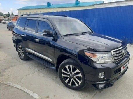 2012 Toyota Land Cruiser 200 Series Рестайлинг 1, чёрный, 3350000 рублей, вид 2