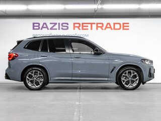 2022 BMW X3 30i xDrive III (G01) Рестайлинг, чёрный, 5150000 рублей, вид 4