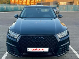2018 Audi Q7 II (4M), чёрный, 3370000 рублей, вид 3