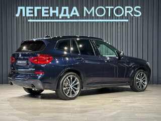 2021 BMW X3 30d xDrive III (G01), чёрный, 5455000 рублей, вид 4