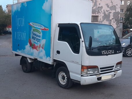 1994 Isuzu Elf (N-series), белый, 750000 рублей, вид 3