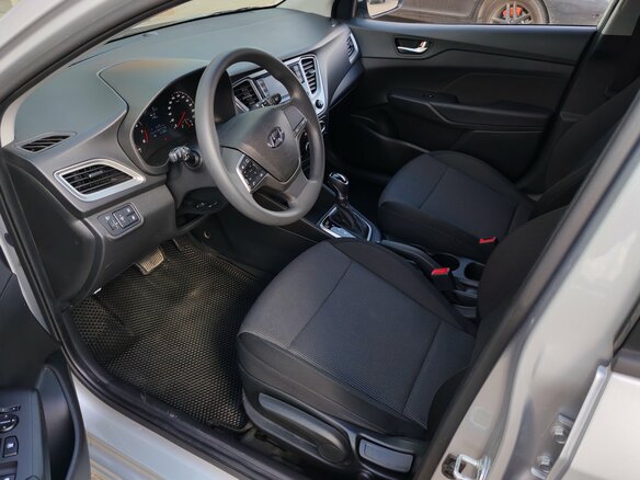 2021 Hyundai Solaris II Рестайлинг, серебристый - вид 6