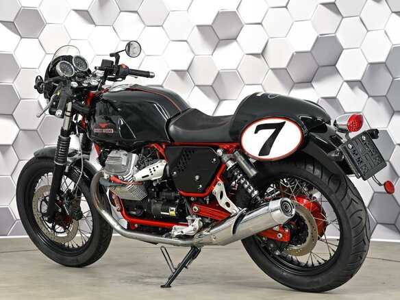 2012 Moto Guzzi V 7, чёрный - вид 7