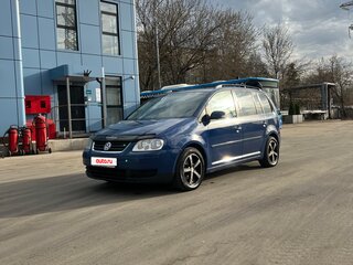 2005 Volkswagen Touran I, синий, 550000 рублей, вид 2