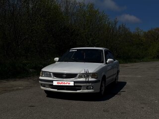 2000 Nissan Sunny B15, белый, 270000 рублей, вид 1