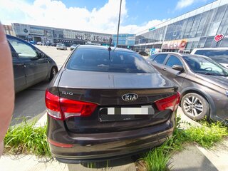 2017 Kia Rio III Рестайлинг, коричневый, 1150000 рублей, вид 4
