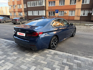2021 BMW 5 серии 530i VII (G30/G31/G38) Рестайлинг, синий, 4490000 рублей, вид 4