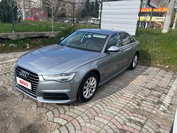 2017 Audi A6 IV (C7) Рестайлинг, серый, 2650000 рублей - вид 1