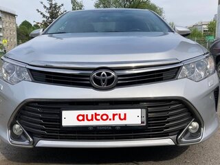 2015 Toyota Camry VII (XV50) Рестайлинг, серый, 2300000 рублей, вид 2