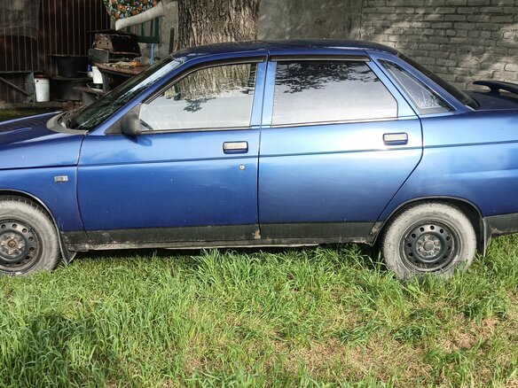 2000 Lada (ВАЗ) 2110, синий, 100000 рублей