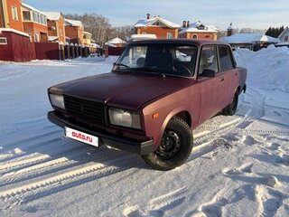 2006 Lada (ВАЗ) 2107, пурпурный, 147000 рублей, вид 1