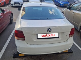 2011 Volkswagen Polo V, белый, 968000 рублей, вид 4