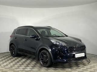 2021 Kia Sportage IV Рестайлинг, чёрный, 2490000 рублей, вид 3