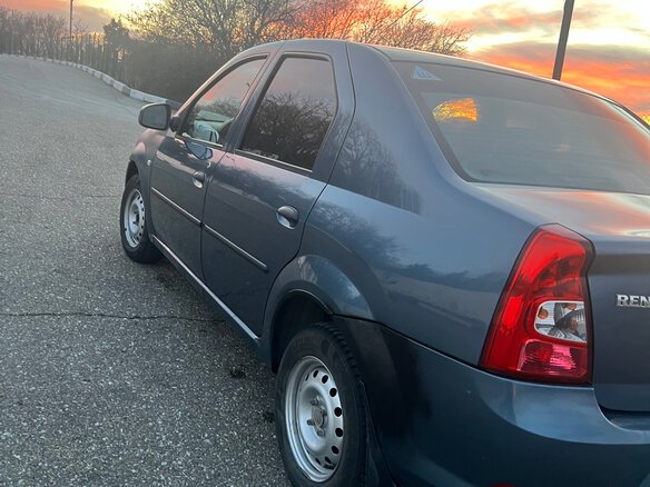 2010 Renault Logan I Рестайлинг, синий, 560000 рублей - вид 5
