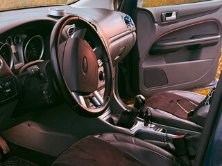 2008 Ford Focus II Рестайлинг, синий, 469000 рублей, вид 3
