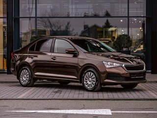 2020 Skoda Rapid II, коричневый, 1315000 рублей, вид 3