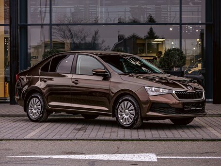 2020 Skoda Rapid II, коричневый, 1295000 рублей, вид 3