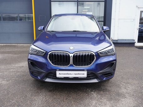2020 BMW X1 18i sDrive II (F48) Рестайлинг, синий, 2198000 рублей, вид 2