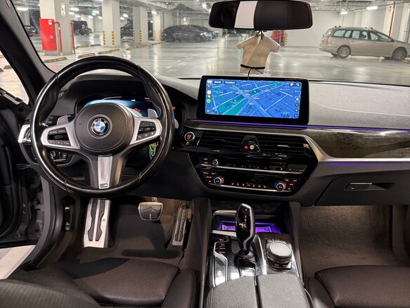 2021 BMW 5 серии 530i VII (G30/G31/G38) Рестайлинг, серый, 3850000 рублей - вид 10