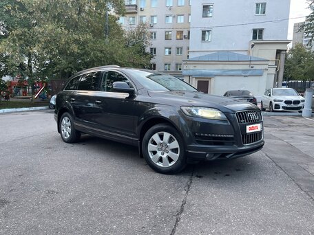 2014 Audi Q7 I (4L) Рестайлинг, серый, 2299000 рублей, вид 1