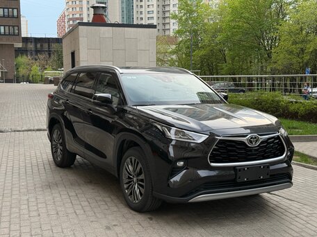 2026 Toyota Highlander IV (XU70), чёрный, 4820000 рублей, вид 3