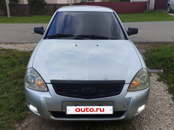 2008 Lada (ВАЗ) Priora I, серебристый, 170000 рублей - вид 1