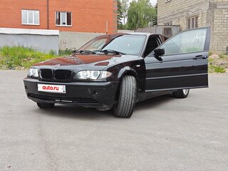 2004 BMW 3 серии 318i IV (E46) Рестайлинг, чёрный, 700000 рублей, вид 1