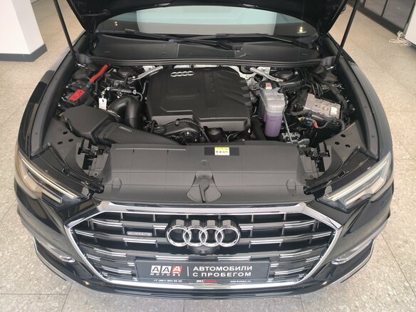 2023 Audi A6 45 TFSI V (C8) Рестайлинг, чёрный, 4990000 рублей - вид 3