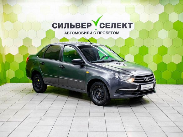 2019 Lada (ВАЗ) Granta I Рестайлинг, серый - вид 4