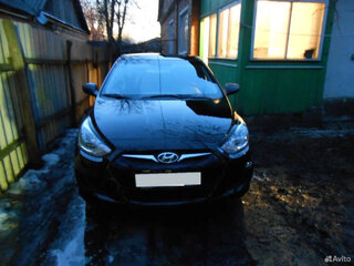 2014 Hyundai Solaris I, чёрный, 790000 рублей, вид 3