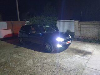 2015 Lada (ВАЗ) Kalina II, чёрный, 560000 рублей, вид 1