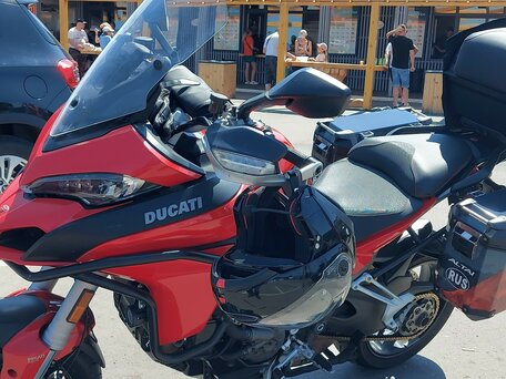 2015 Ducati Multistrada 1200, красный, 950000 рублей, вид 2