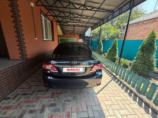 2012 Toyota Corolla X (E140, E150) Рестайлинг, чёрный, 1100000 рублей, вид 5