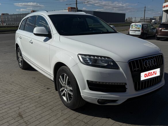 2011 Audi Q7 I (4L) Рестайлинг, белый, 1800000 рублей