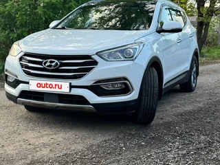 2017 Hyundai Santa Fe III Рестайлинг, белый, 1800000 рублей, вид 1